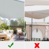 28' x 28' x 28' Triangle Sun Shade Sail/ Cload Gray